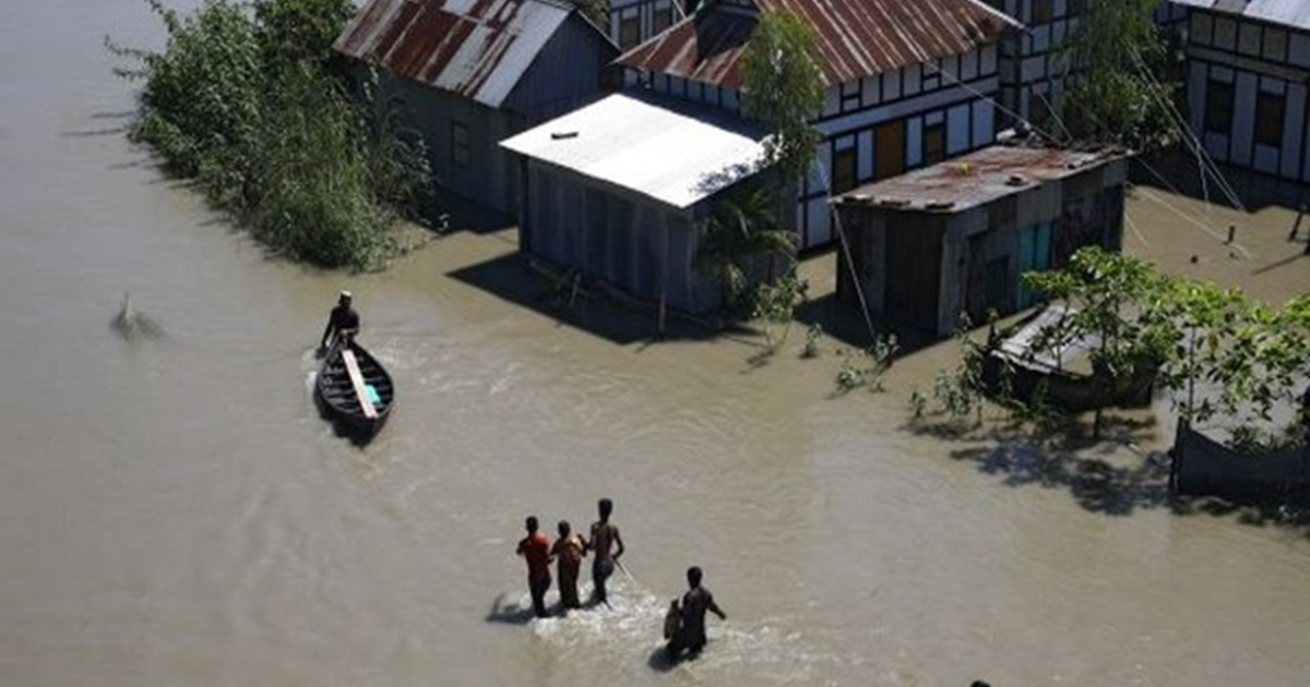Assam: Singora River floods several villages; affects thousands of people in Lakhimpur district